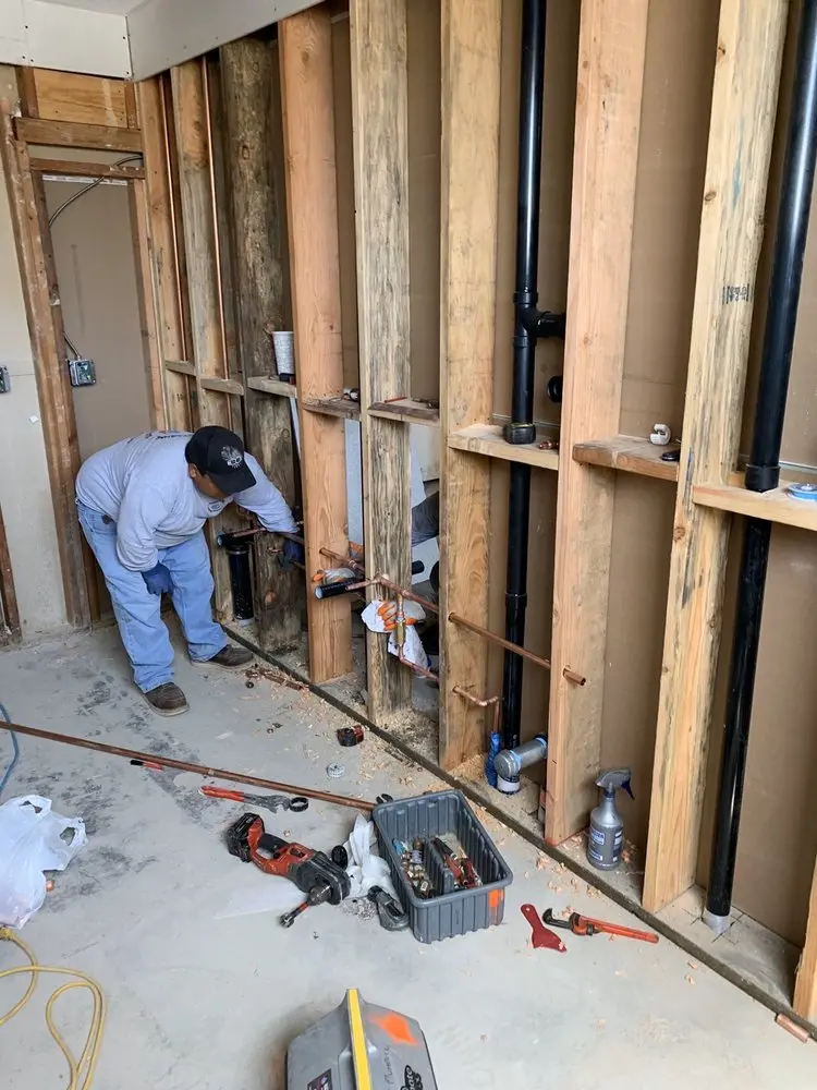 Commercial rough-in plumbing for Gas Line Repair in Wrightsboro